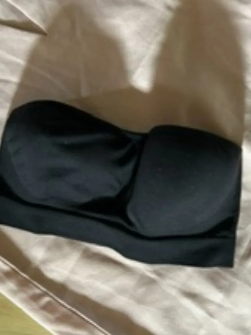 Auden size small bralette strapless black Bra womens underwear